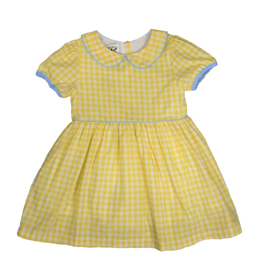 lottie mustard dress